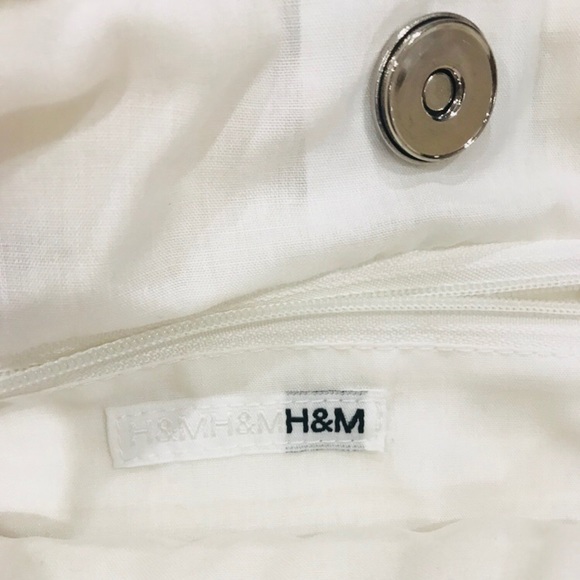 H&M Cream Tote with Leather Straps - Picture 3 of 3